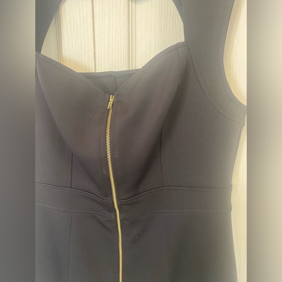 Forever Young Zip Up black Corset Mini Dress - Picture 4 of 8